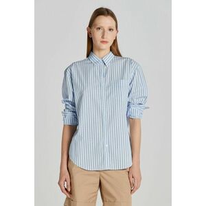 ING GANT REL STRIPED POPLIN SHIRT COLLEGE BLUE kép