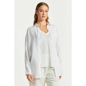 ING GANT OS LINEN SHIRT WHITE kép