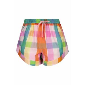 RÖVIDNADRÁG GANT MULTI CHECK CTN SILK SHORTS MULTICOLOR kép