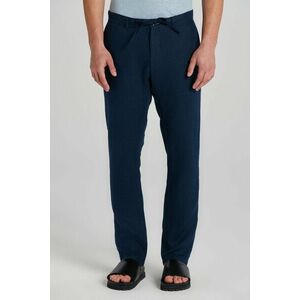 NADRÁG GANT RELAXED LINEN DS PANTS MARINE kép