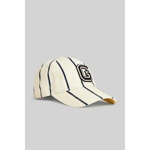 SAPKA GANT GANT VARSITY STRIPED CAP CREAM kép