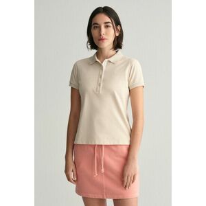 PÓLÓ GANT CONTRAST COLLAR SS PIQUE POLO SOFT OAT kép