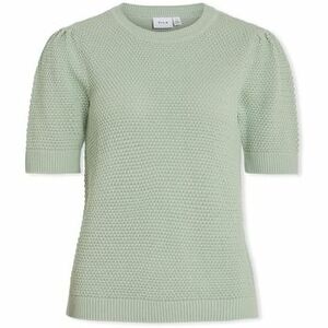 Pulóverek Vila Noos Dalo Knit - Silt Green kép