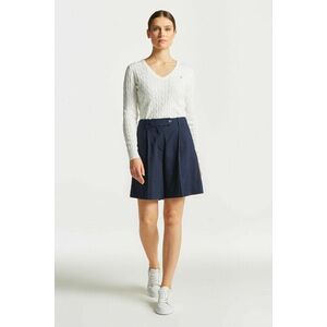 RÖVIDNADRÁG GANT STRETCH LINEN SHORTS EVENING BLUE kép