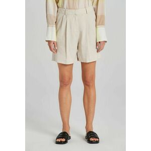 RÖVIDNADRÁG GANT STRETCH LINEN TAILORING SHORTS SOFT OAT kép