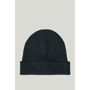 SAPKA GANT WOOL RIBBED BEANIE CHARCOAL MELANGE kép