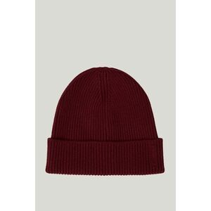 SAPKA GANT WOOL RIBBED BEANIE PLUMPED RED kép