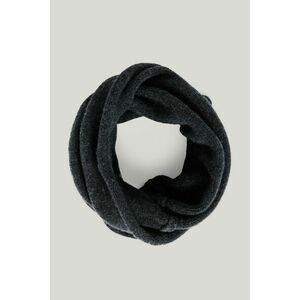 SÁL GANT WOOL KNITTED SNOOD CHARCOAL MELANGE kép