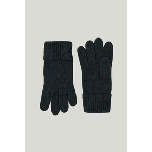 KESZTYŰ GANT WOOL KNITTED GLOVES CHARCOAL MELANGE kép