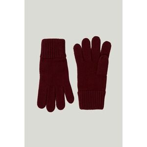 KESZTYŰ GANT WOOL KNITTED GLOVES PLUMPED RED kép