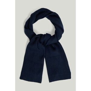 SÁL GANT FINE KNIT WOOL SCARF EVENING BLUE kép