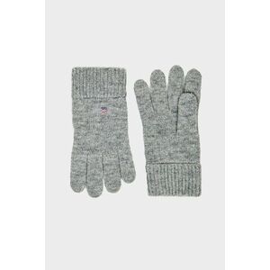 KESZTYŰ GANT SHIELD WOOL GLOVES GREY MELANGE kép