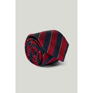 NYAKKENDŐ GANT STRIPED SILK TIE RUBY RED kép