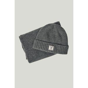 KÉSZLET SAPKA ÉS SÁL GANT BEANIE SCARF GIFT SET CHARCOAL MELANGE kép