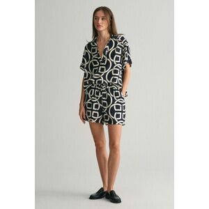 RÖVIDNADRÁG GANT REL MONOGRAM PRINT PULL ON SHORTS EVENING BLUE kép