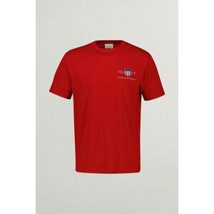 PÓLÓ GANT REG ARCHIVE SHIELD EMB SS T-SHIRT RUBY RED kép