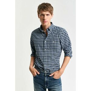 ING GANT REG CLASSIC POPLIN TARTAN SHIRT COLLEGE BLUE kép