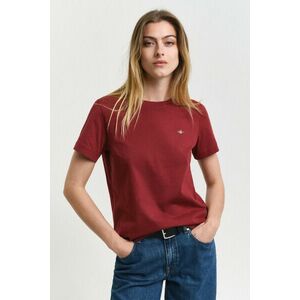 PÓLÓ GANT REG SHIELD SS T-SHIRT BRIGHT RED kép