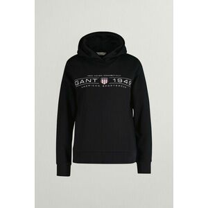 MELEGÍTŐ FELSŐ GANT REG SHIELD HOODIE BLACK kép