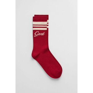 ZOKNI GANT RIB SOCKS CHERRY RED kép