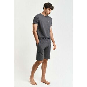 PIZSAMA GANT PAJAMA SET T-SHIRT AND SHORTS ANTRACIT MELANGE kép