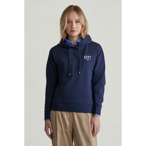 MELEGÍTŐ FELSŐ GANT SMALL GRAPHIC HOODIE CLASSIC BLUE kép