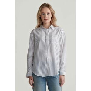 ING GANT REL STRIPED POPLIN SHIRT WHITE kép