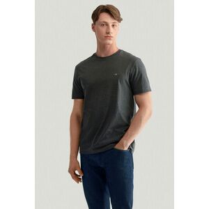 PÓLÓ GANT REG SHIELD SS T-SHIRT ANTRACIT MELANGE kép