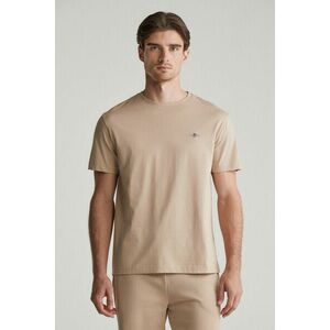 PÓLÓ GANT REG SHIELD SS T-SHIRT DRY SAND kép