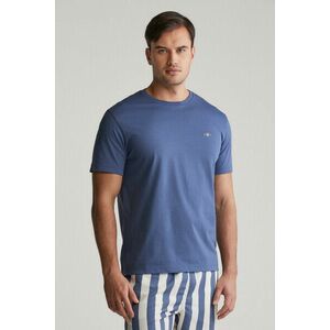 PÓLÓ GANT REG SHIELD SS T-SHIRT DUSTY NAVY kép