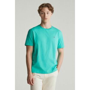 PÓLÓ GANT REG SHIELD SS T-SHIRT TROPIC BLUE kép