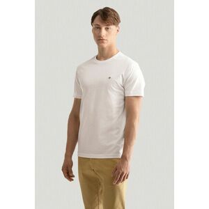 PÓLÓ GANT REG SHIELD SS T-SHIRT WHITE kép