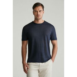 PÓLÓ GANT LINEN SS TSHIRT EVENING BLUE kép