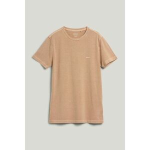 PÓLÓ GANT SLIM SUNFADED SS PIQUE TSHIRT DRY SAND kép