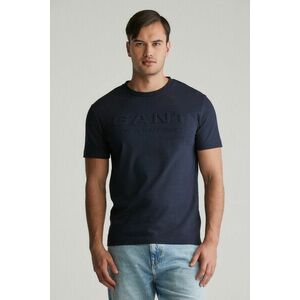 PÓLÓ GANT EMBOSSED SS TSHIRT EVENING BLUE kép