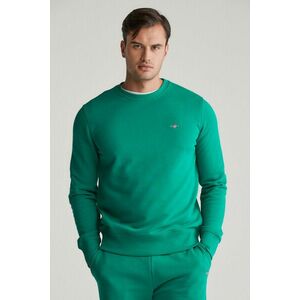 MELEGÍTŐFELSŐ GANT REG SHIELD C-NECK SWEAT DEEP GREEN kép