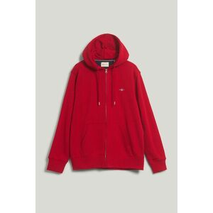 MELEGÍTŐFELSŐ GANT REG SHIELD FULL ZIP HOODIE RUBY RED kép