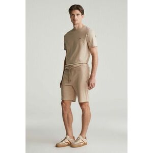 TRÉNINGRUHA RÖVIDNADRÁG GANT REG SHIELD SWEAT SHORTS DRY SAND kép