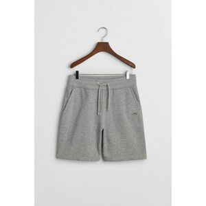 TRÉNINGRUHA RÖVIDNADRÁG GANT REG SHIELD SWEAT SHORTS GREY MELANGE kép