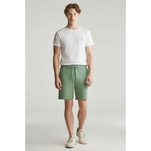 TRÉNINGRUHA RÖVIDNADRÁG GANT REG SHIELD SWEAT SHORTS KALAMATA GREEN kép