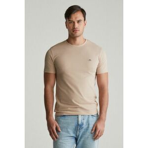 PÓLÓ GANT SLIM PIQUE SS T-SHIRT DRY SAND kép