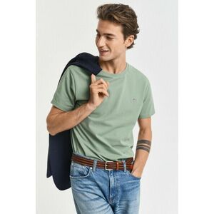 PÓLÓ GANT SLIM PIQUE SS T-SHIRT KALAMATA GREEN kép