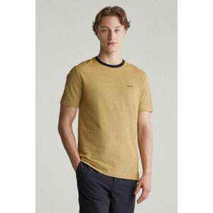 PÓLÓ GANT 4-COL OXFORD REGULAR SS T-SHIRT BANANA YELLOW kép