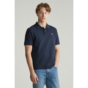 PÓLÓ GANT TEXTURED POLO EVENING BLUE kép