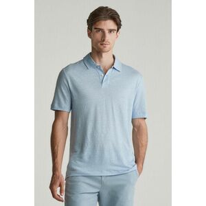 PÓLÓ GANT LINEN SS POLO FRESH BLUE kép