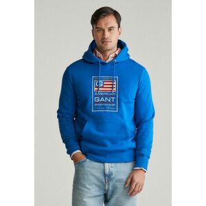 MELEGÍTŐFELSŐ GANT GRAPHIC SWEAT HOODIE LAPIS BLUE kép