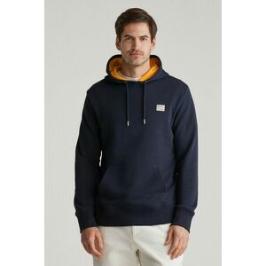 MELEGÍTŐFELSŐ GANT CONTRAST SWEAT HOODIE EVENING BLUE kép