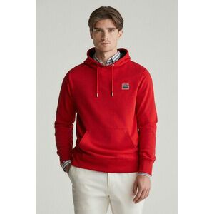 MELEGÍTŐFELSŐ GANT CONTRAST SWEAT HOODIE RUBY RED kép