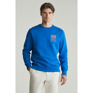 MELEGÍTŐFELSŐ GANT GRAPHIC C-NECK LAPIS BLUE kép