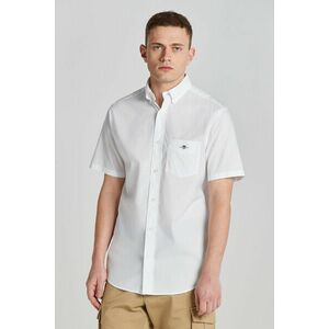 ING GANT REG CLASSIC POPLIN SS SHIRT WHITE kép